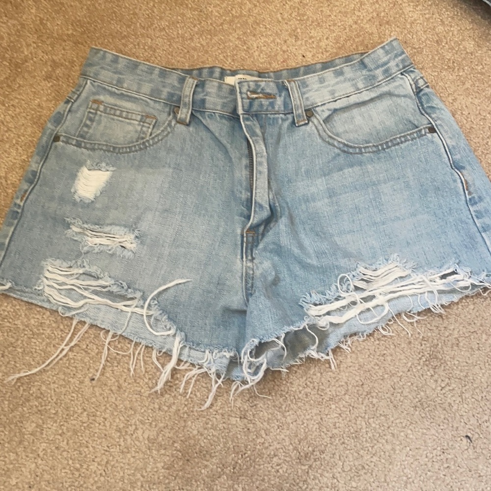 forever 21 cut off shorts